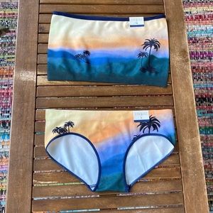 Sunset Bandeau and Panty